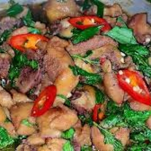 Gà Kho Hành Răm