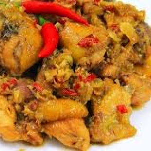Gà Kho Sả Nghệ